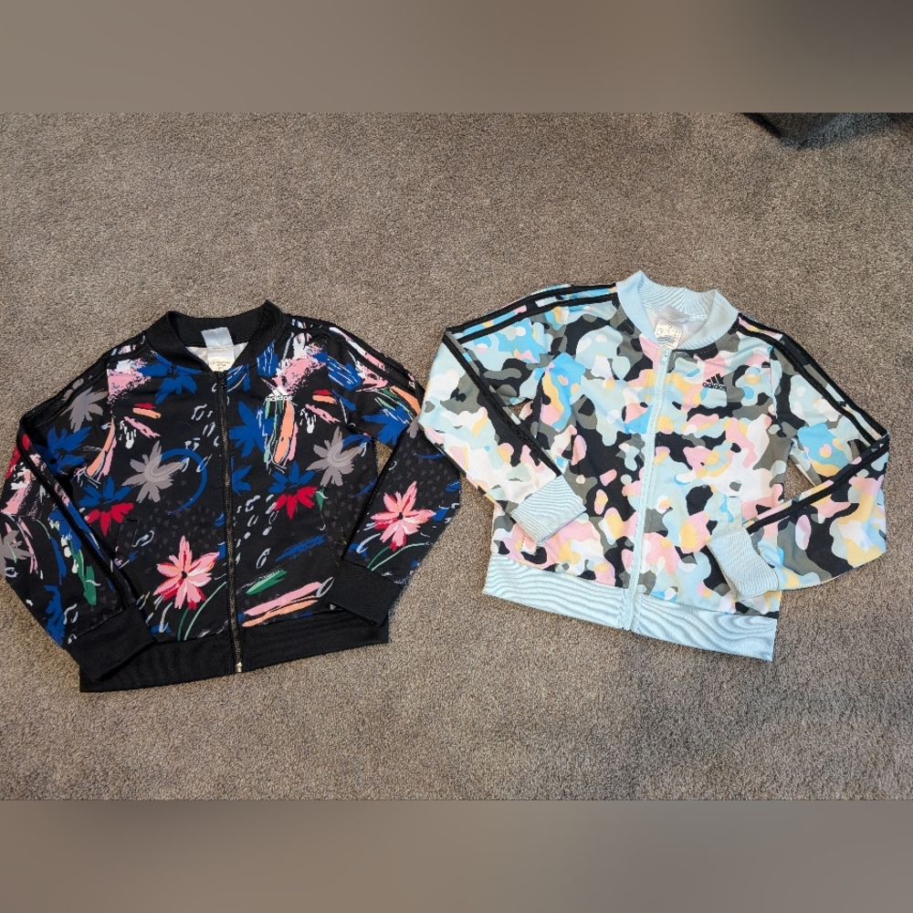Girls Adidas Track Jackets